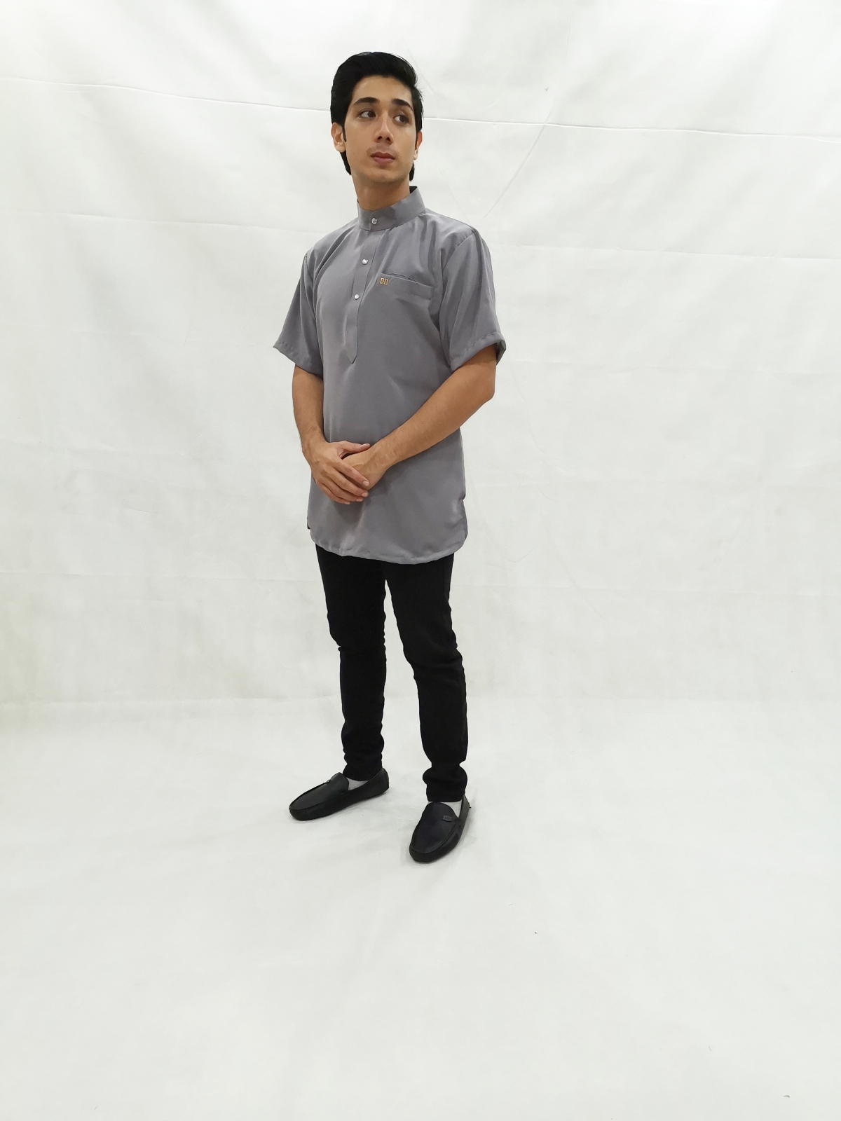 SW5350 MENS KURTA GREY