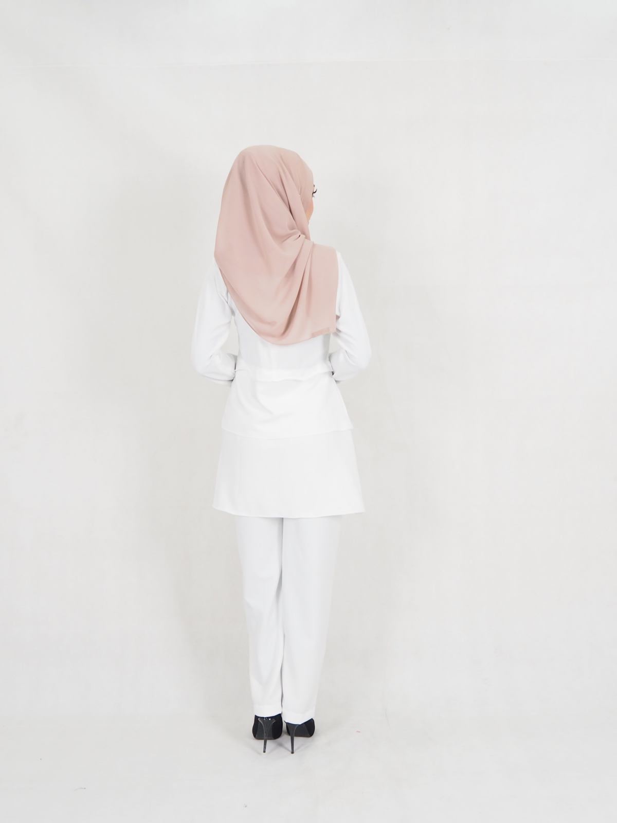 SW5353 PLUS SIZE SET WEAR WHITE
