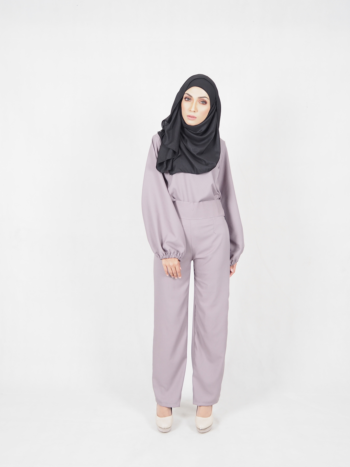 SW5355  PLUS SIZE BREASTFEEDING SET WEAR GREY