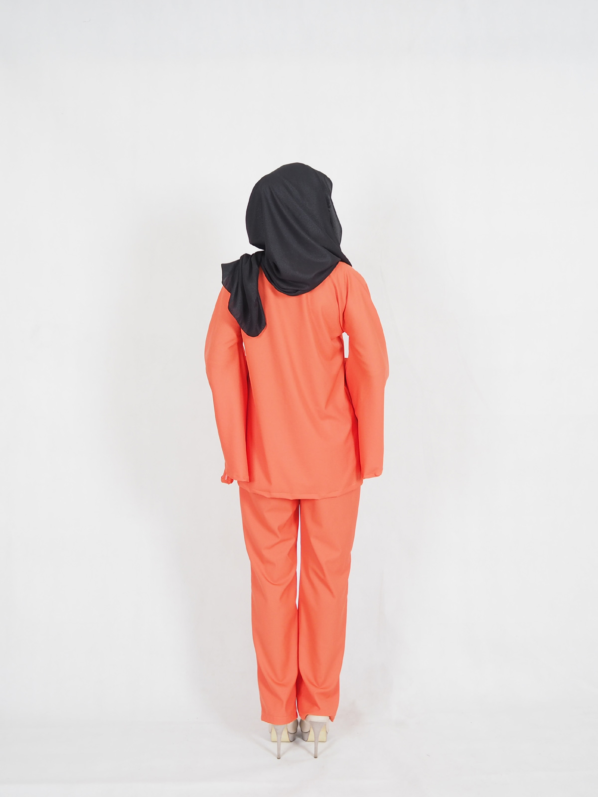 SW5357 PLUS SIZE BREASTFEEDING SET WEAR ORANGE
