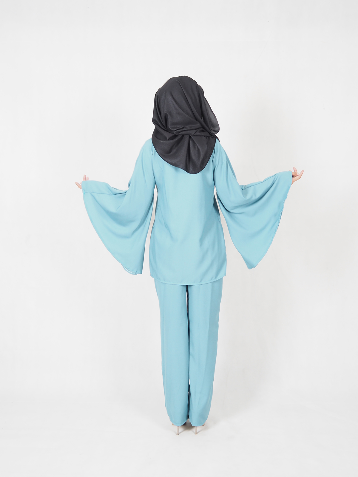 SW5357 PLUS SIZE BREASTFEEDING SET WEAR BLUE