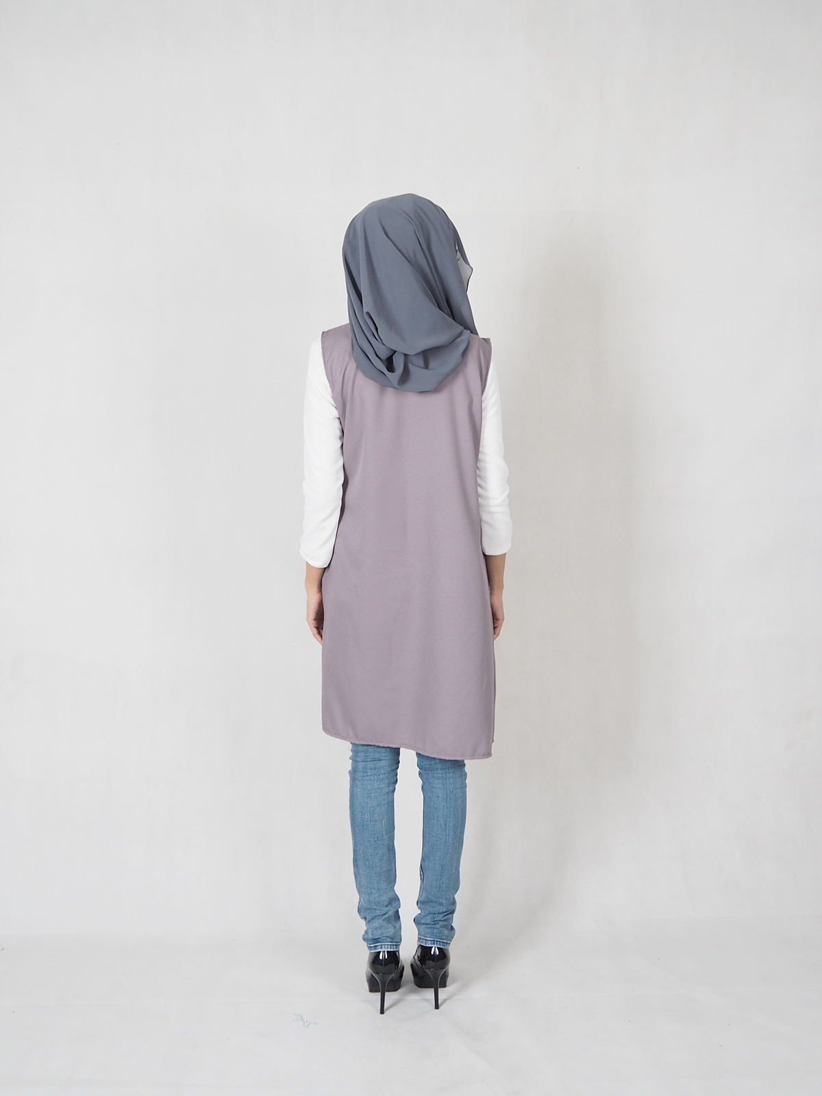 SW5365 Jesica Stylish Jacket Grey