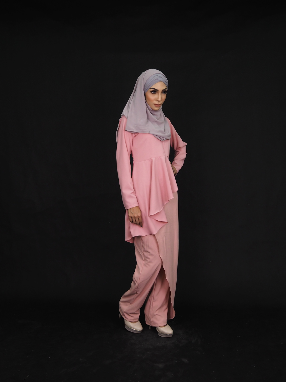 SW5369 PLUS SIZE BREASTFEEDING SET WEAR PINK