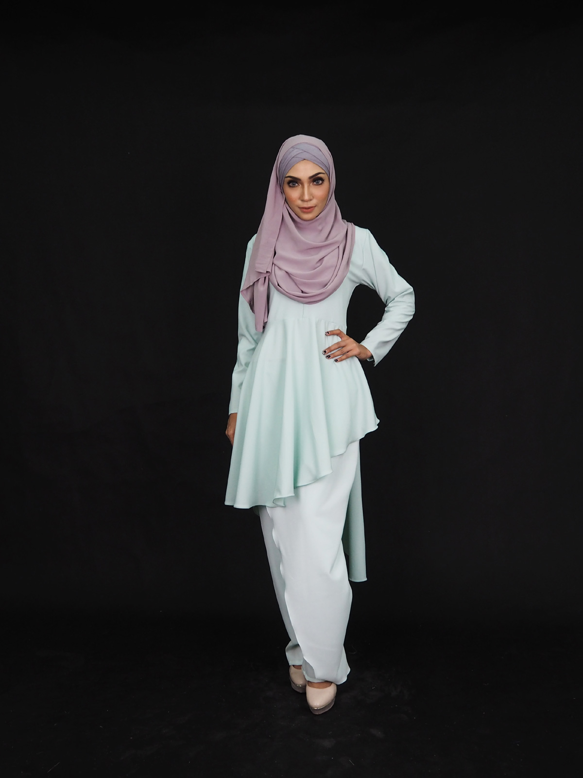 SW5369 PLUS SIZE BREASTFEEDING SET WEAR GREEN