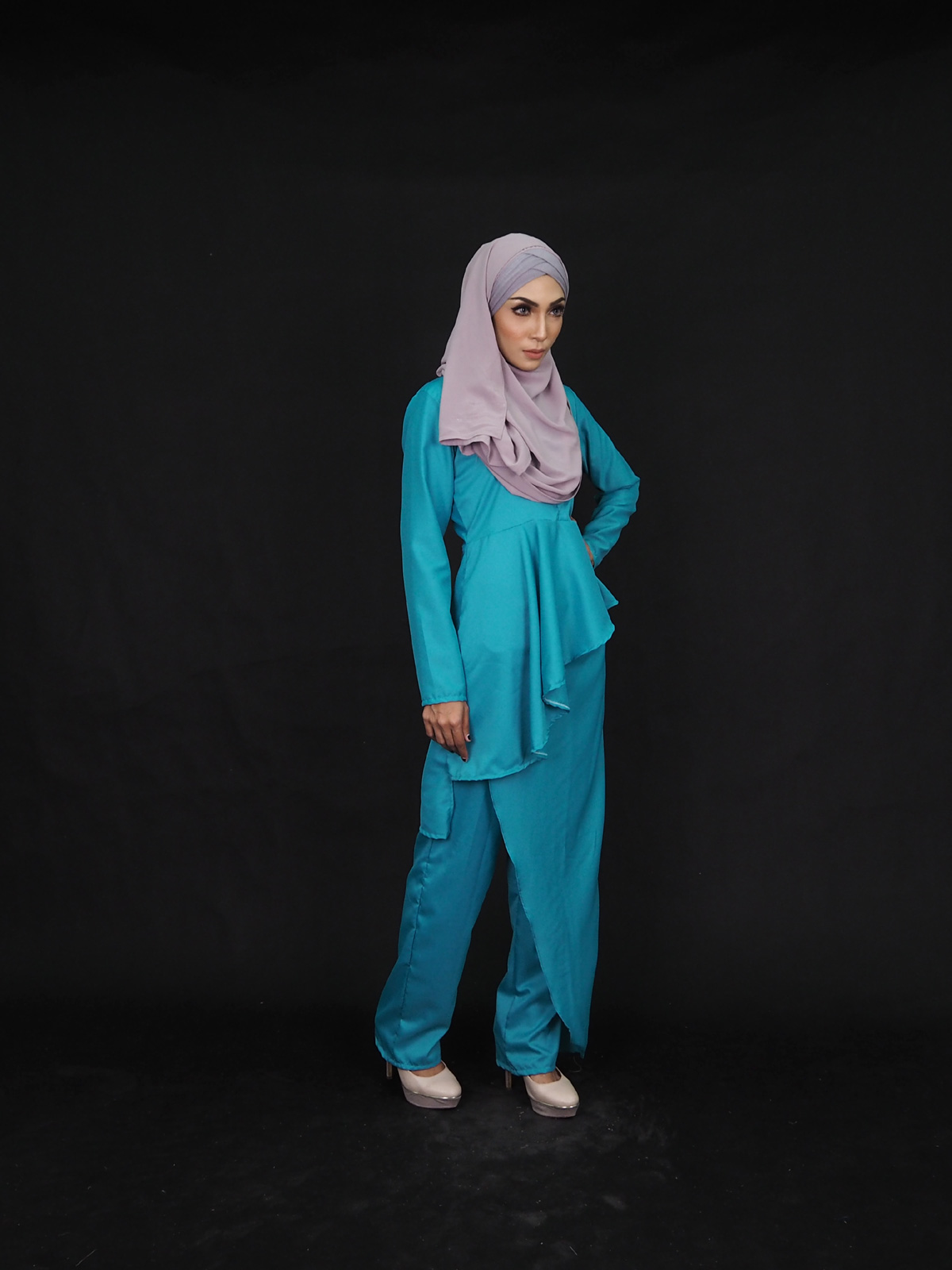 SW5369 PLUS SIZE BREASTFEEDING SET WEAR TURQUOISE