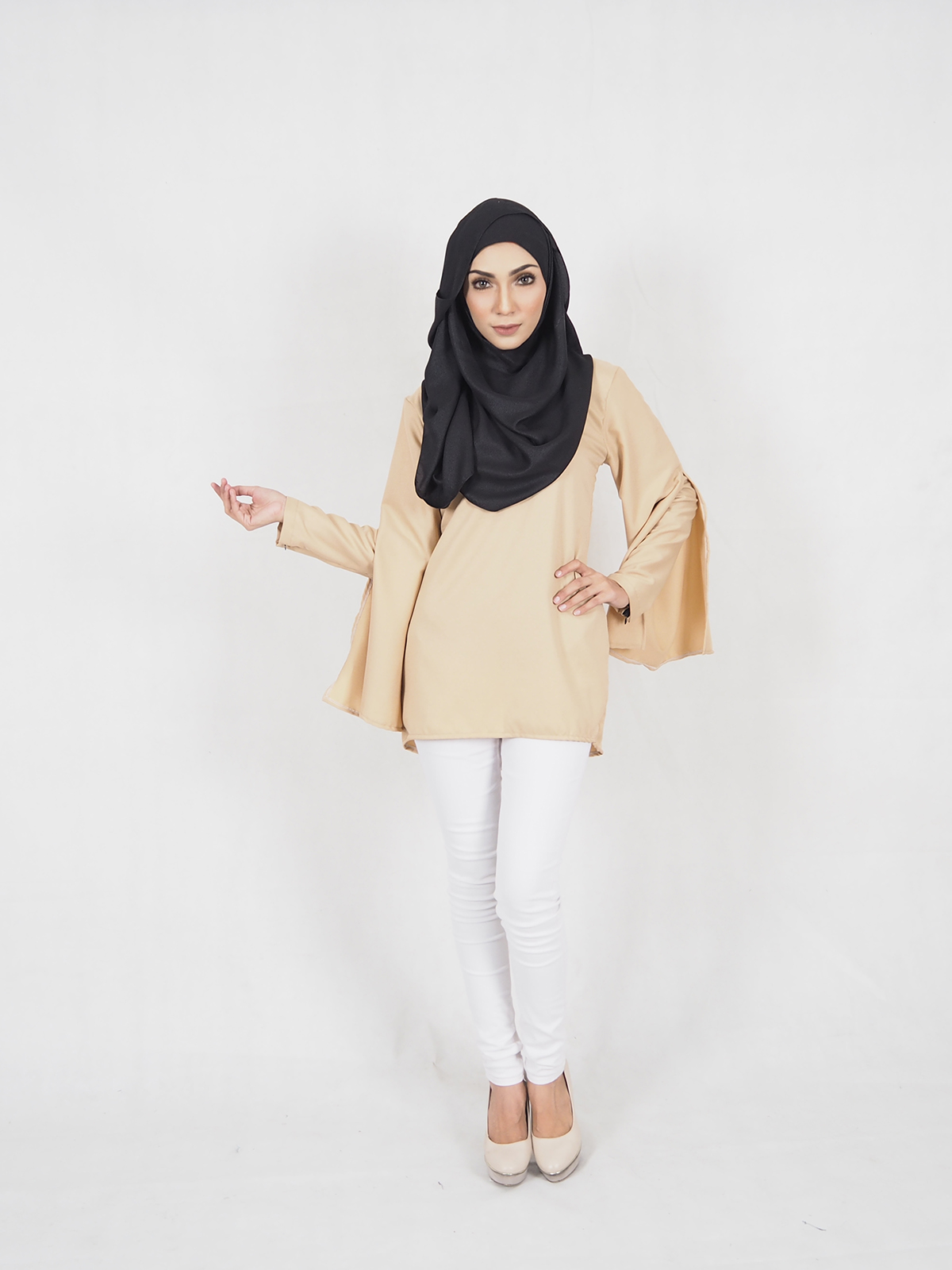 SW5371 PLUS SIZE BREASTFEEDING BROWN