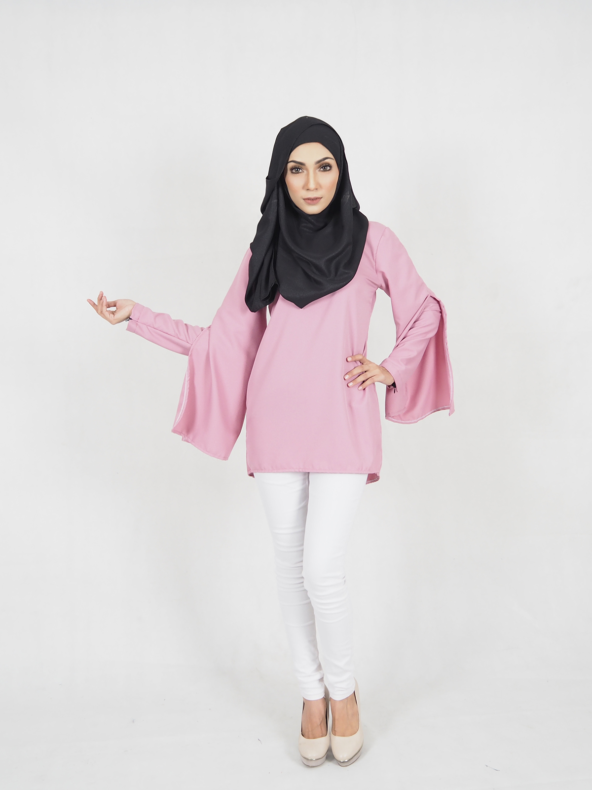 SW5371 PLUS SIZE BREASTFEEDING PINK