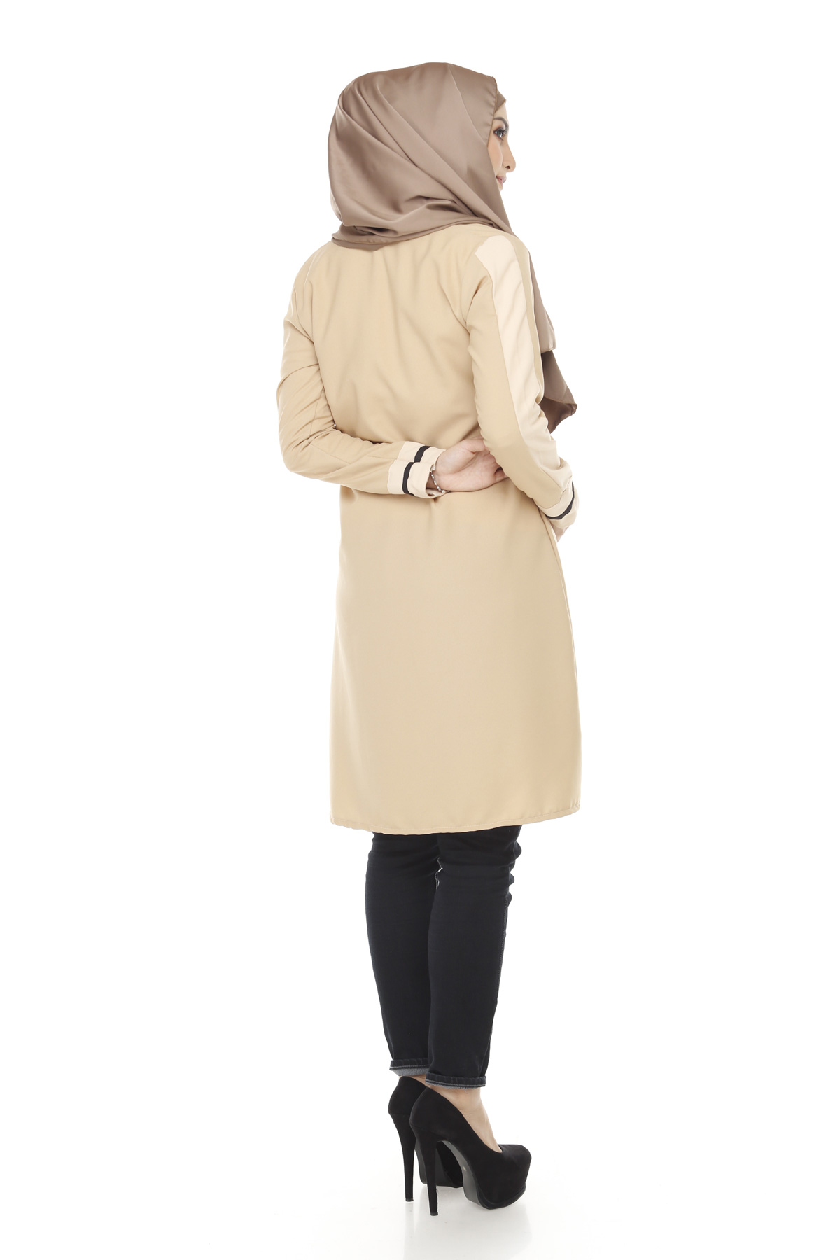 SW5375 MUSLIMAH PLUS SIZE BROWN
