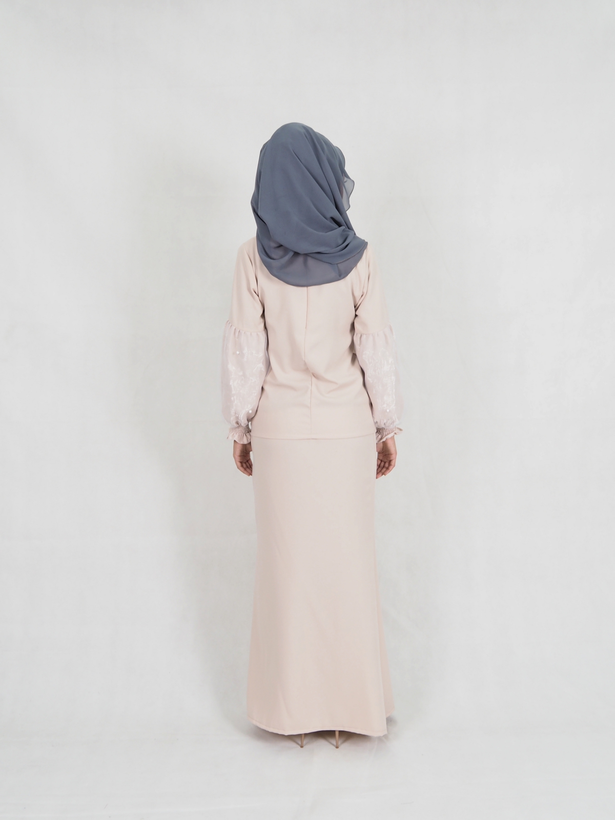 SW5384 MATERNITY STYLISH BAJU KURUNG CREAM