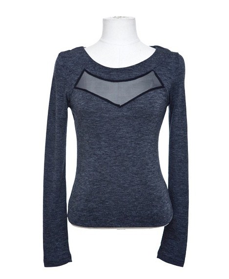 BM71306 Cut Out Top Grey