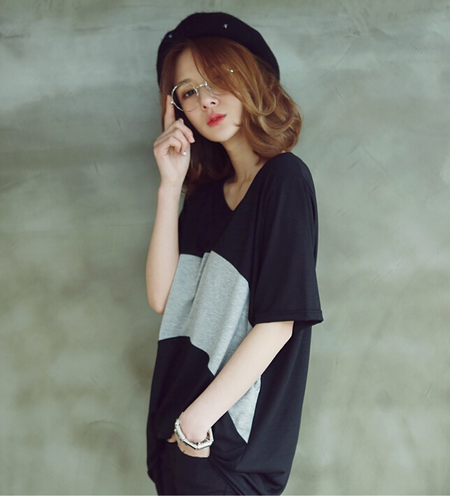 BM71325 Korean Casual Top Black