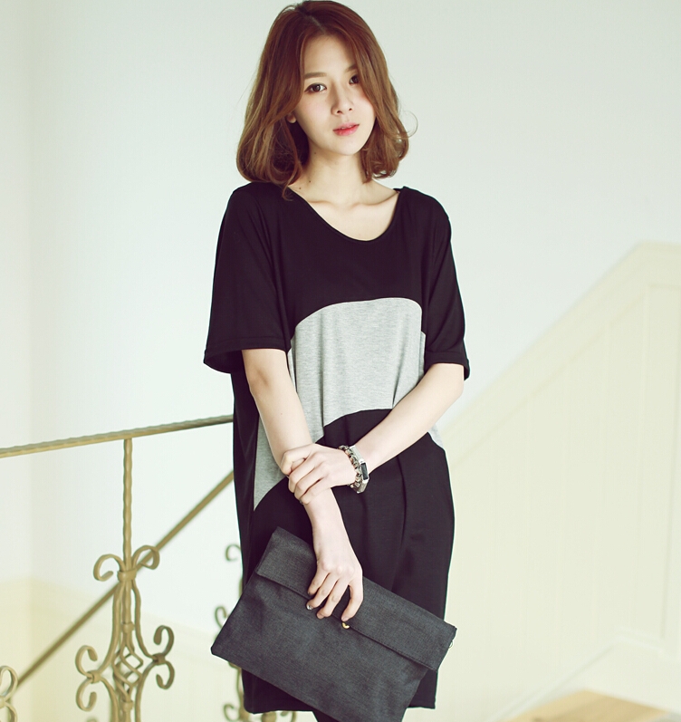 BM71325 Korean Casual Top Black