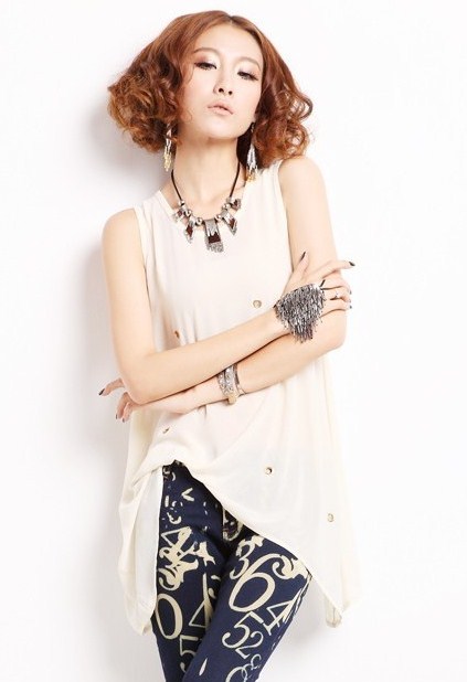 BM71339 Sexy Women's Top Almond