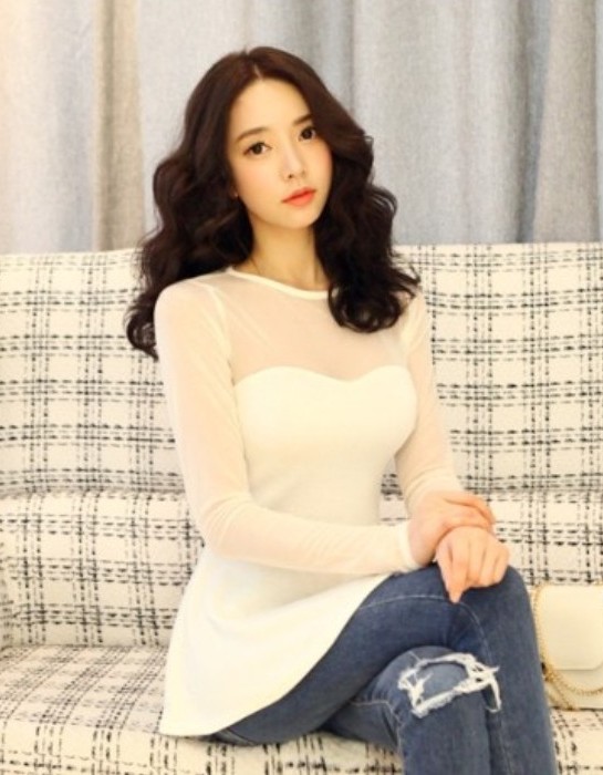 BM71344 Peplum Top As Picture