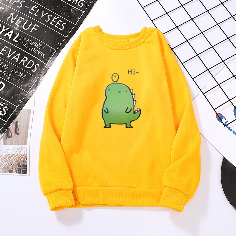 KW80785 Hi Dino Hoodie Yellow