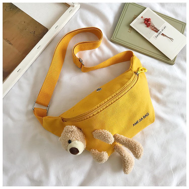 KW80790 Bear Chest Bag Yellow