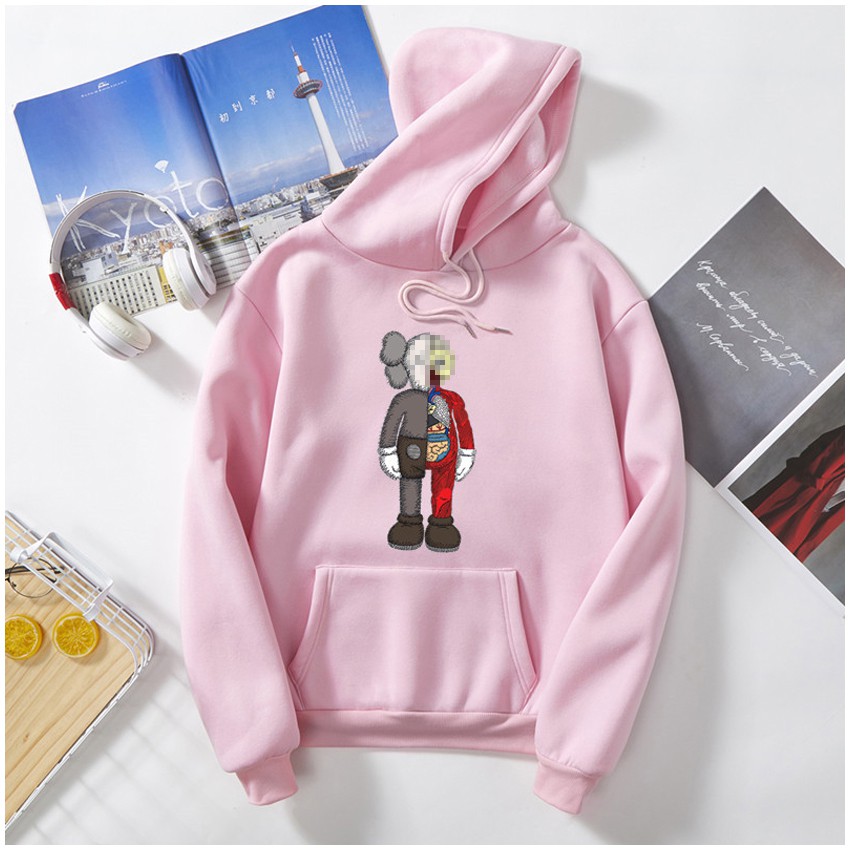 KW80800 Women's Hoodie Shirt Pink