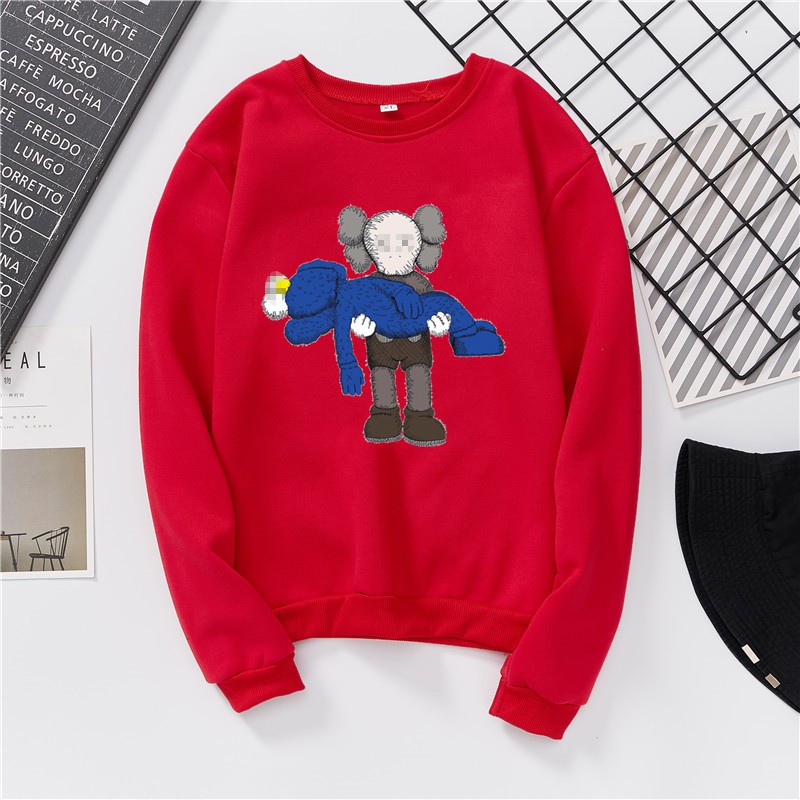 KW80808 Blueyish XX Hoddie Top Red