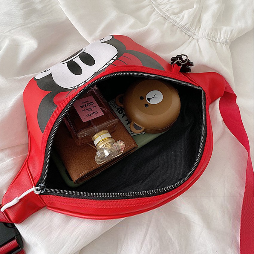 KW80833 Mickey Chest Bag Red