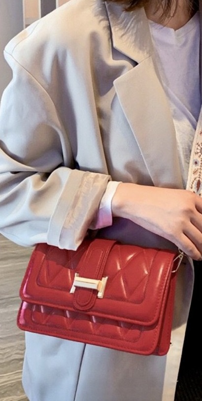 KW80845 Women's Elegant Handbag Red