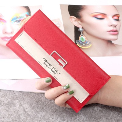 KW80847 Forever Lovely Long Purse Red