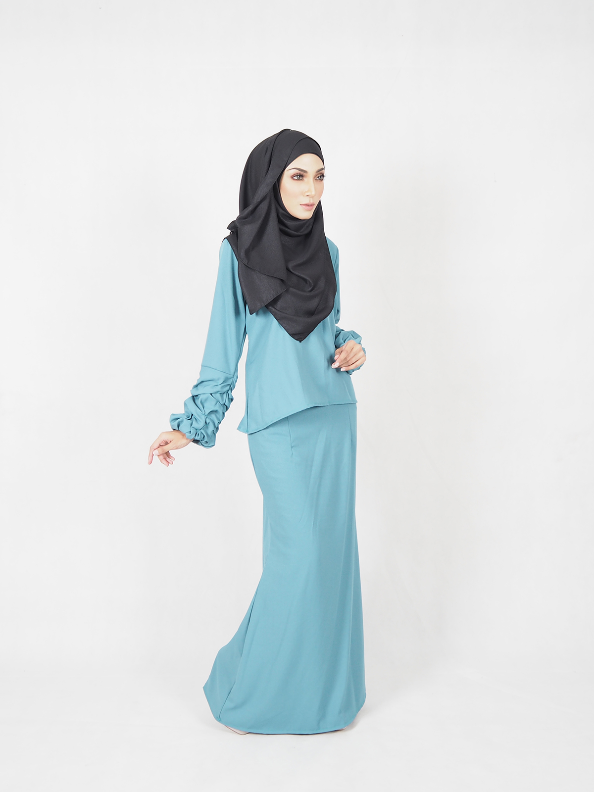 SW5392 (MATERNITY) MODERN KURUNG BLUE