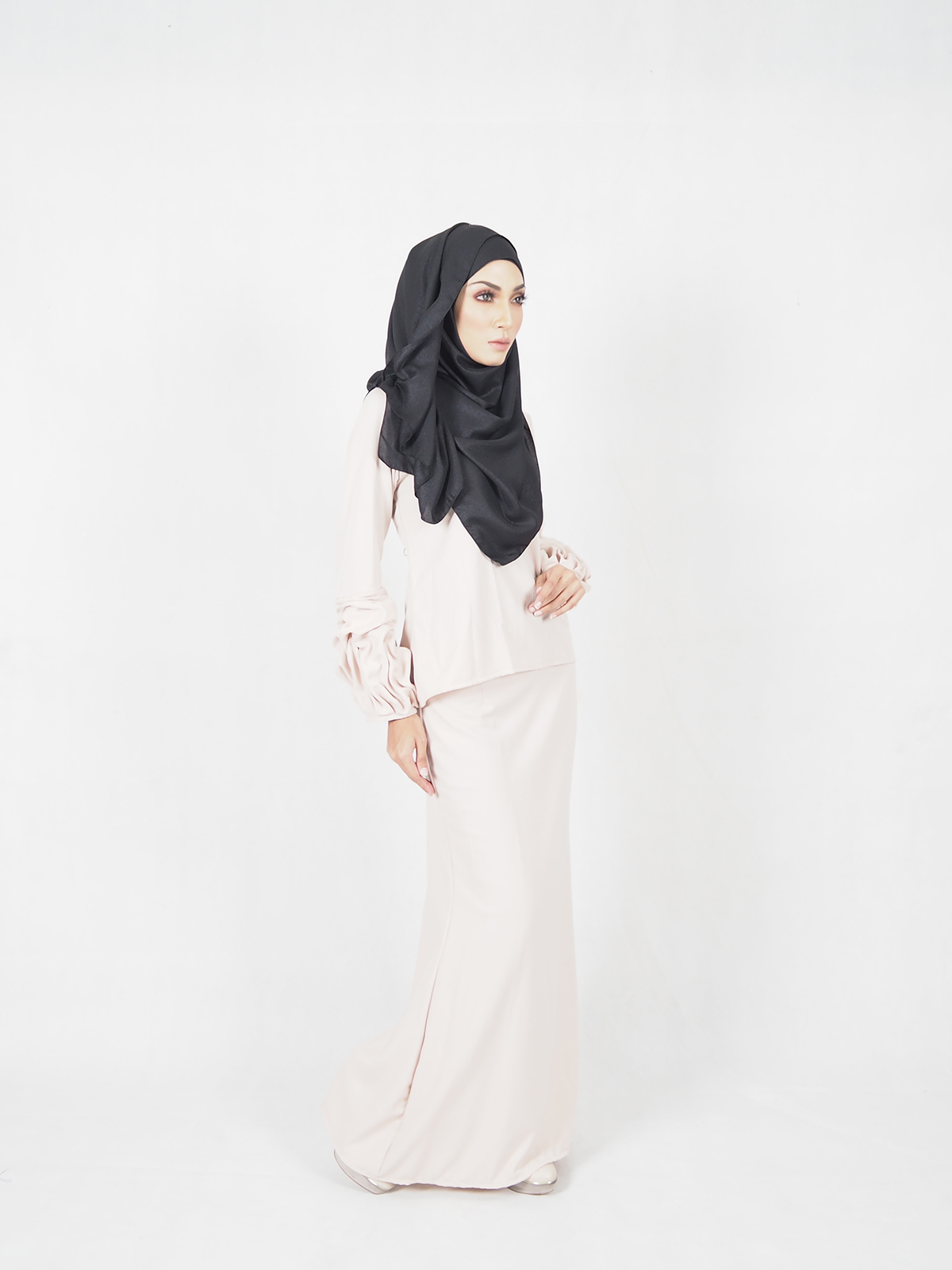 SW5392 (MATERNITY) MODERN KURUNG CREAM