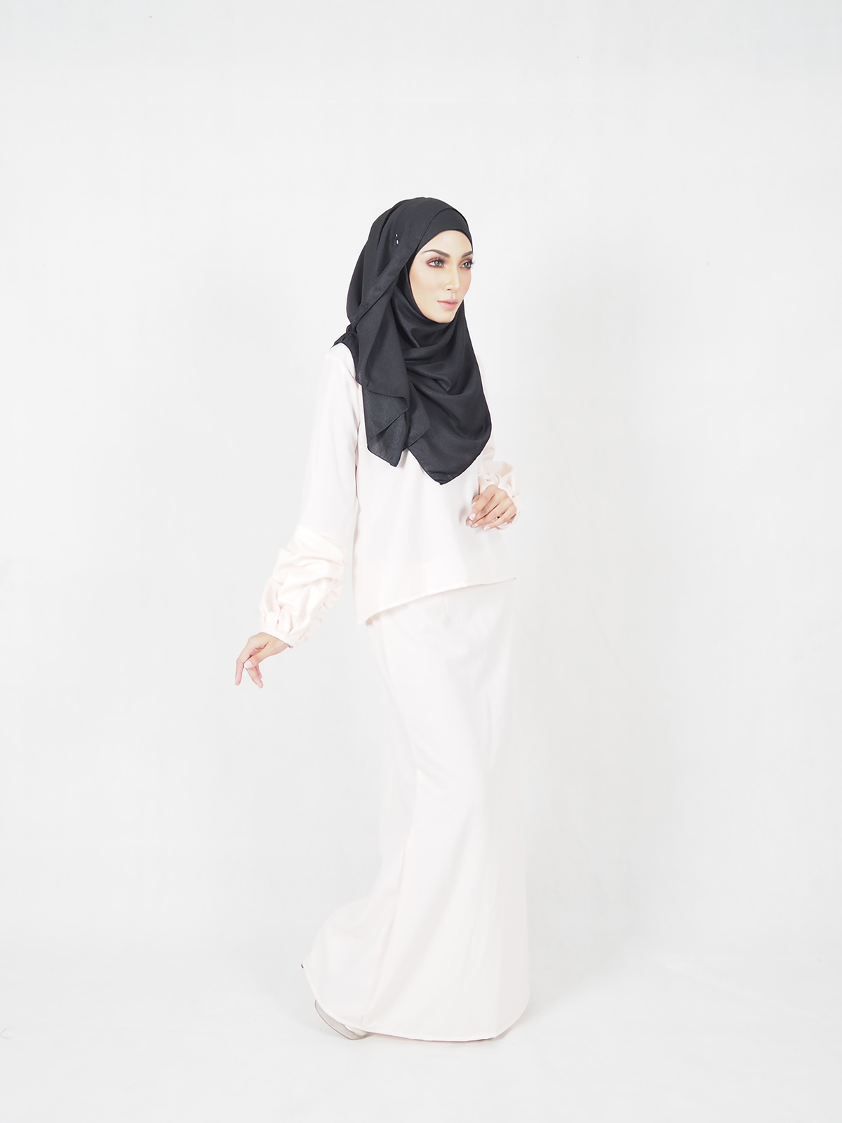 SW5392 (MATERNITY) MODERN KURUNG PEACH