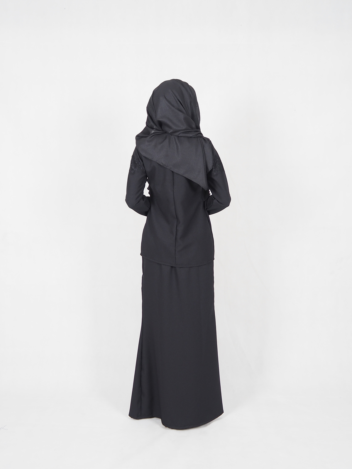 SW5393 (MATERNITY PREGNANCY) ELEGANT BAJU KURUNG BLACK