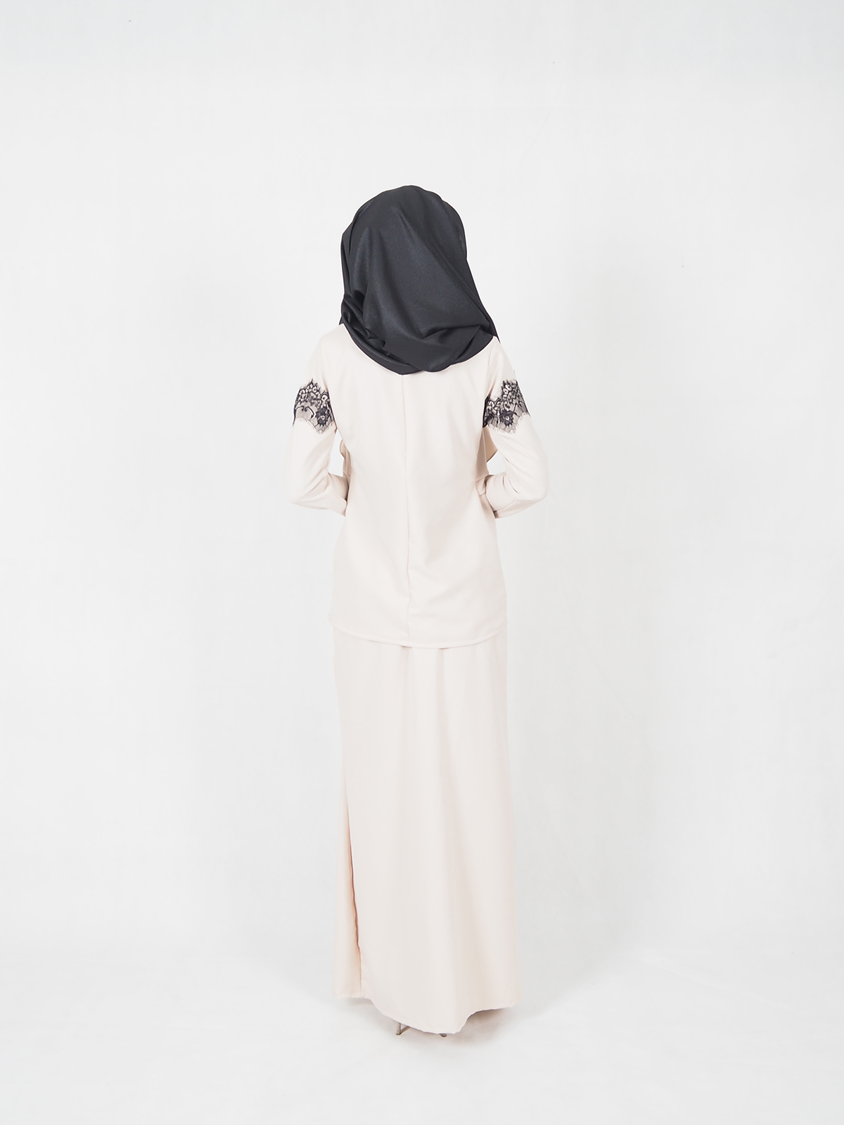 SW5393 (MATERNITY PREGNANCY) ELEGANT BAJU KURUNG CREAM