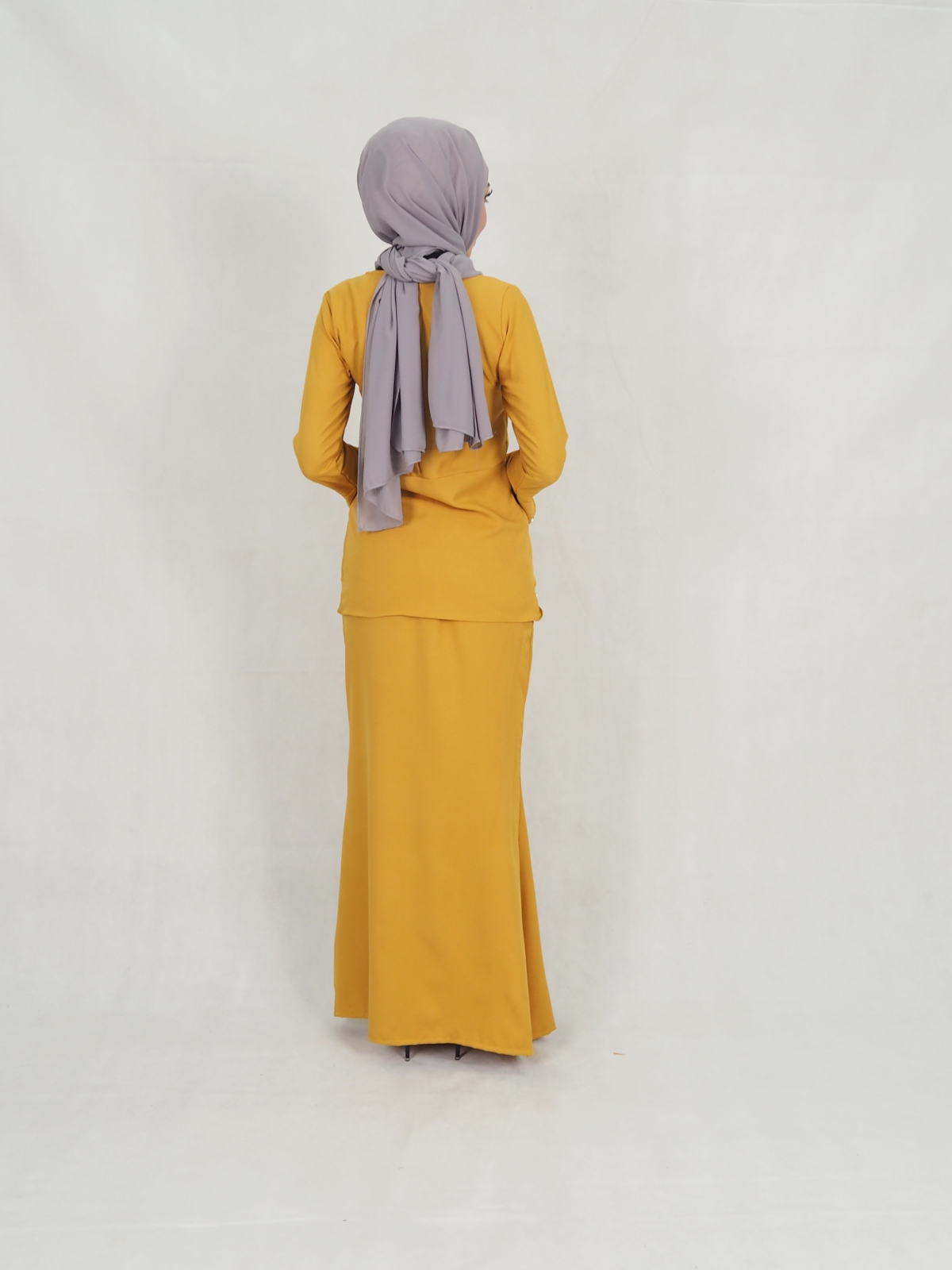 SW5399 (BREASTFEEDING) PEARL BAJU KURUNG MUSTARD