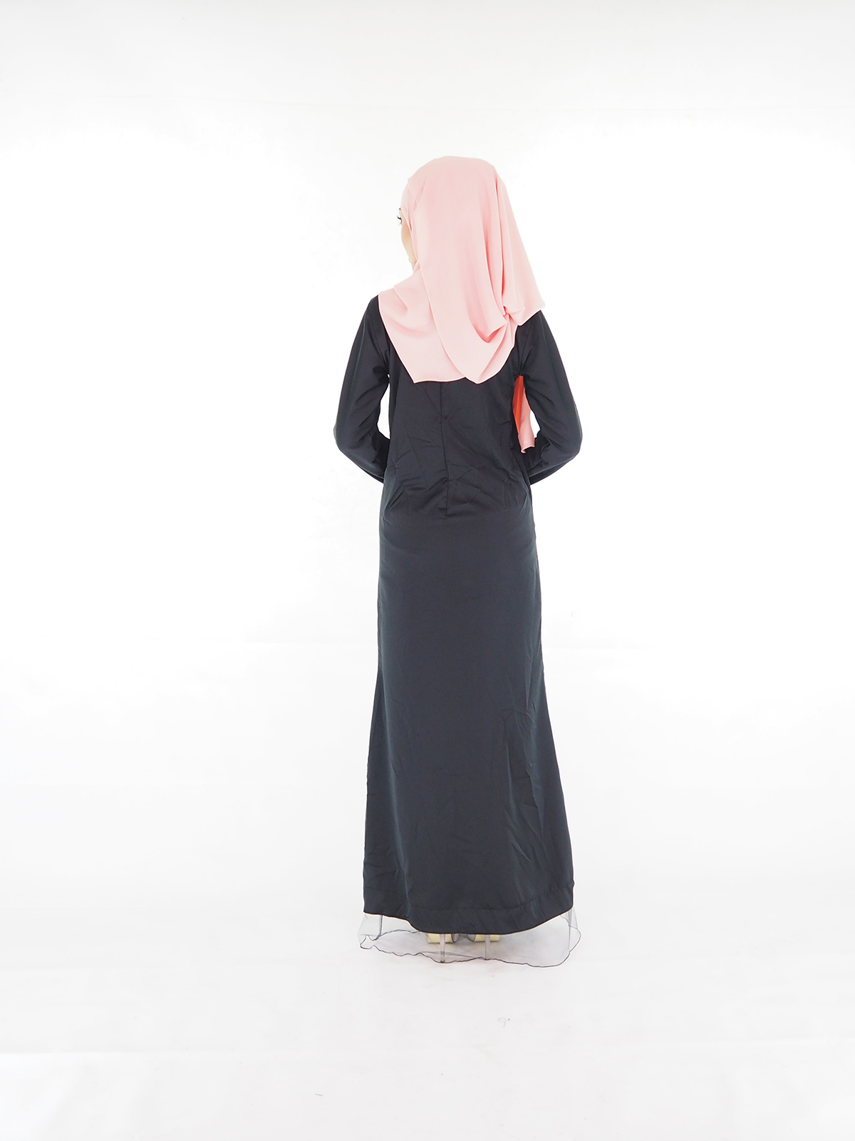SW5405 (MATERNITY) Swarovski Jubah Black
