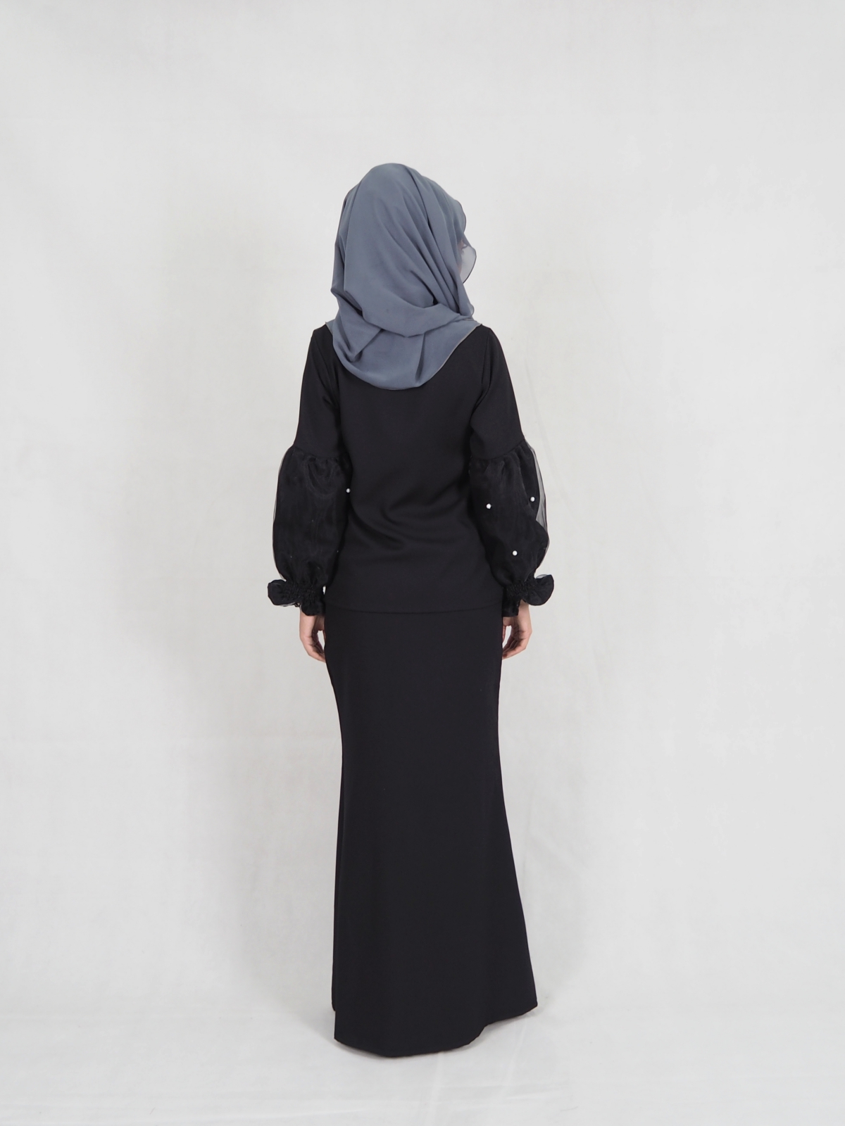SW5408 Pearl Baju Kurung Black