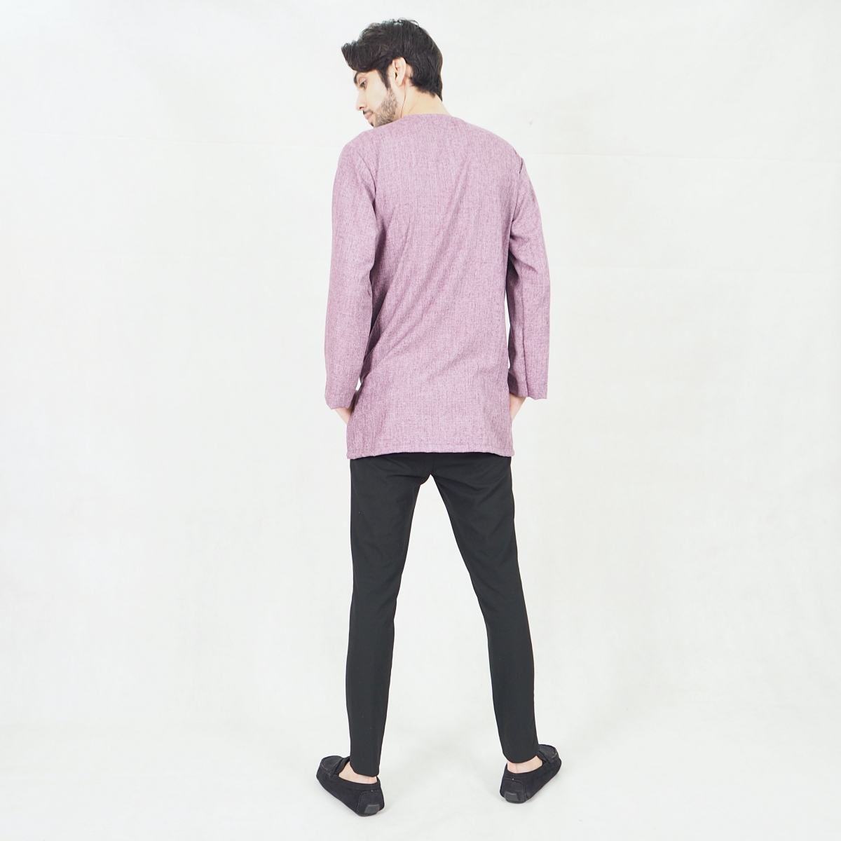 SW5416  (PLUS SIZE) Men's Clothing Top Purple
