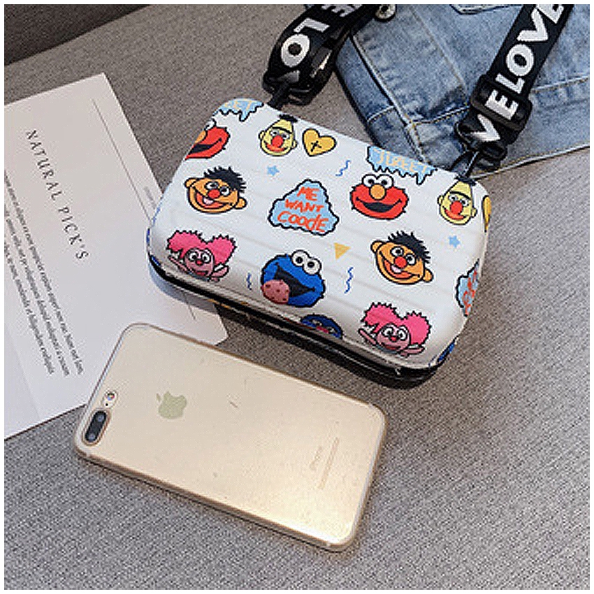 KW80855 Women's Cute Sling Bag White