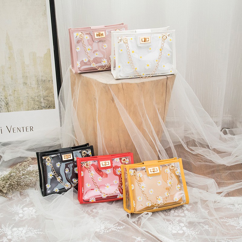 KW80858 Flower Switch Bag White