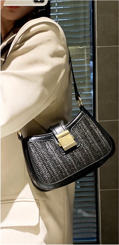 KW80873 Women's Elegant Handbag Black
