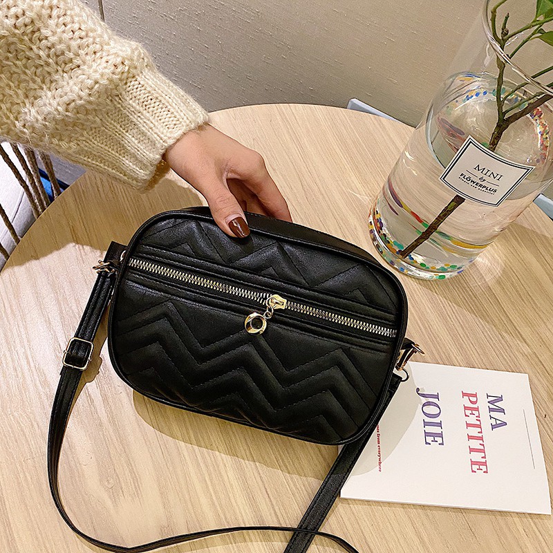 KW80876 Casual Crossbody Bag Black