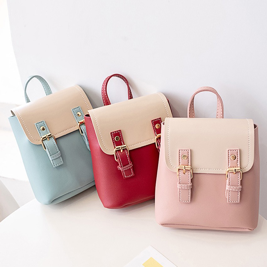 KW80884 Basic Mini Backpack Pink