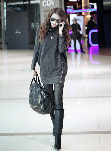 BM71354 High Neck Top As Picture