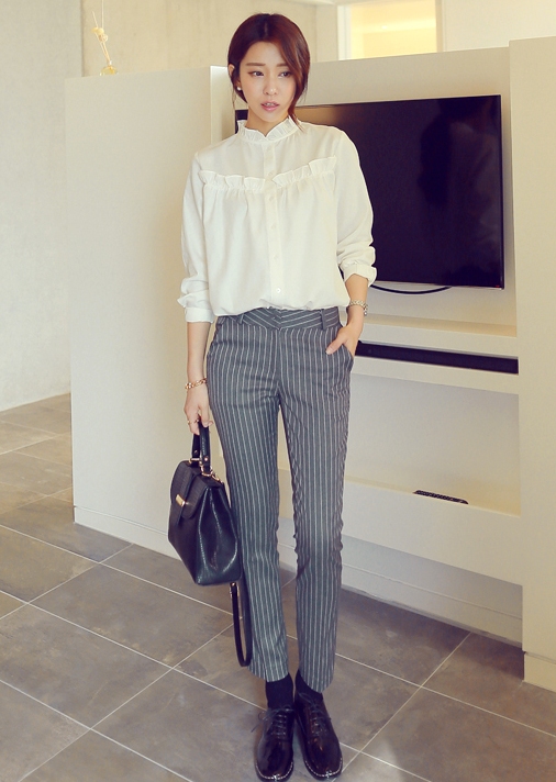BM71358 Korean Button Shirt As Picture