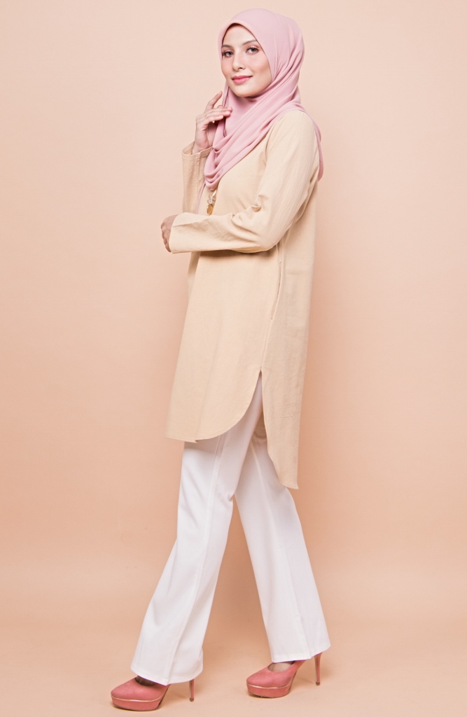 BM71367 Women's Linen Top As Picture