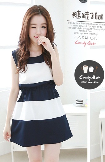 BM71376 Korean Sweet Dress As Picture