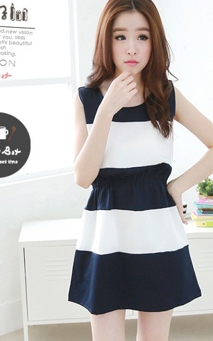 BM71376 Korean Sweet Dress As Picture