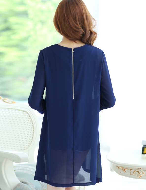 BM71393 Korean Long Top As Picture