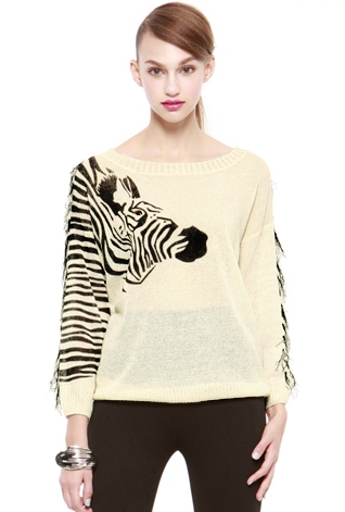 BM71394 Sexy Knit Top Almond