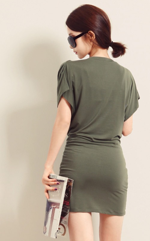 BM71412 Casual Sexy Dress As Picture