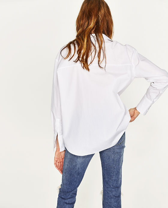 BM71418 Stylish Casual Shirt White
