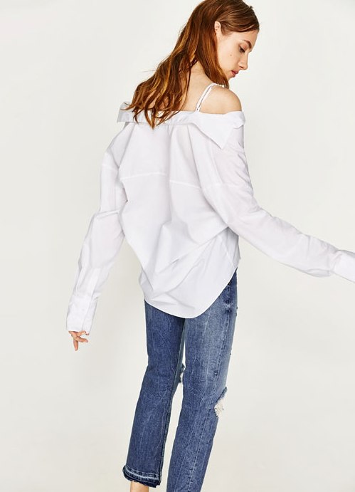 BM71418 Stylish Casual Shirt White