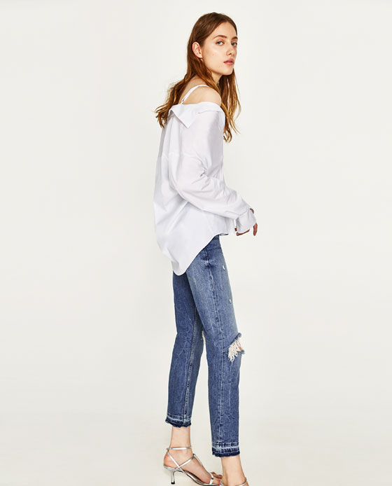 BM71418 Stylish Casual Shirt White